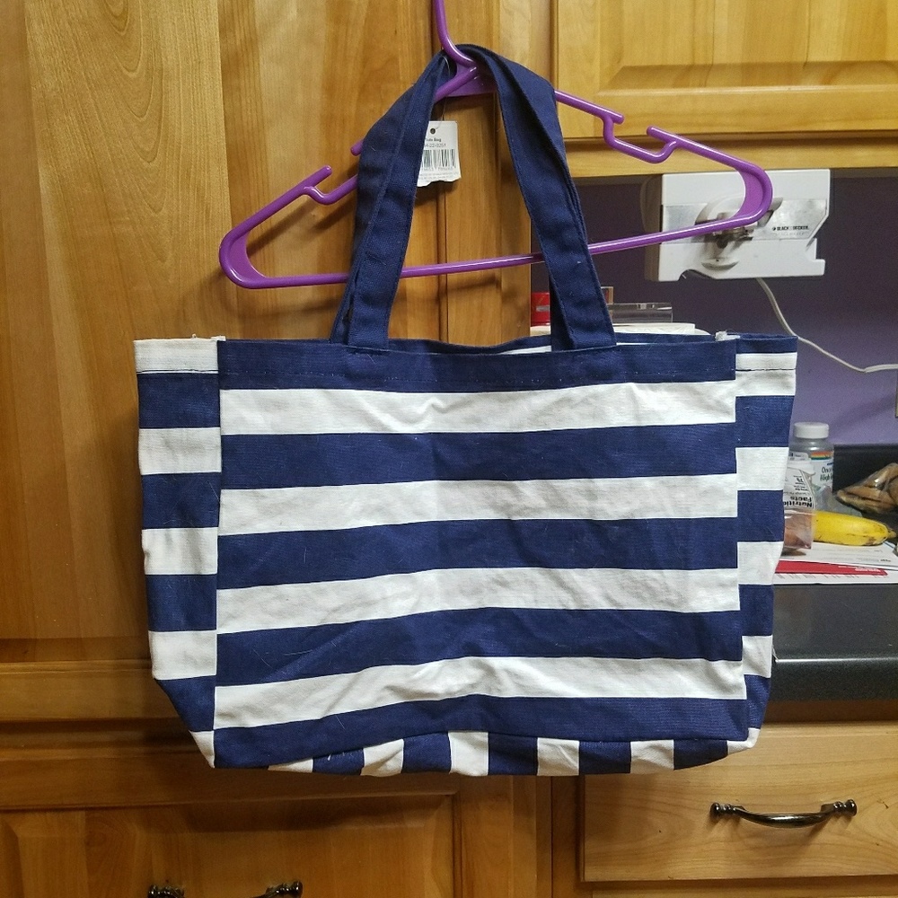 Striped Bag